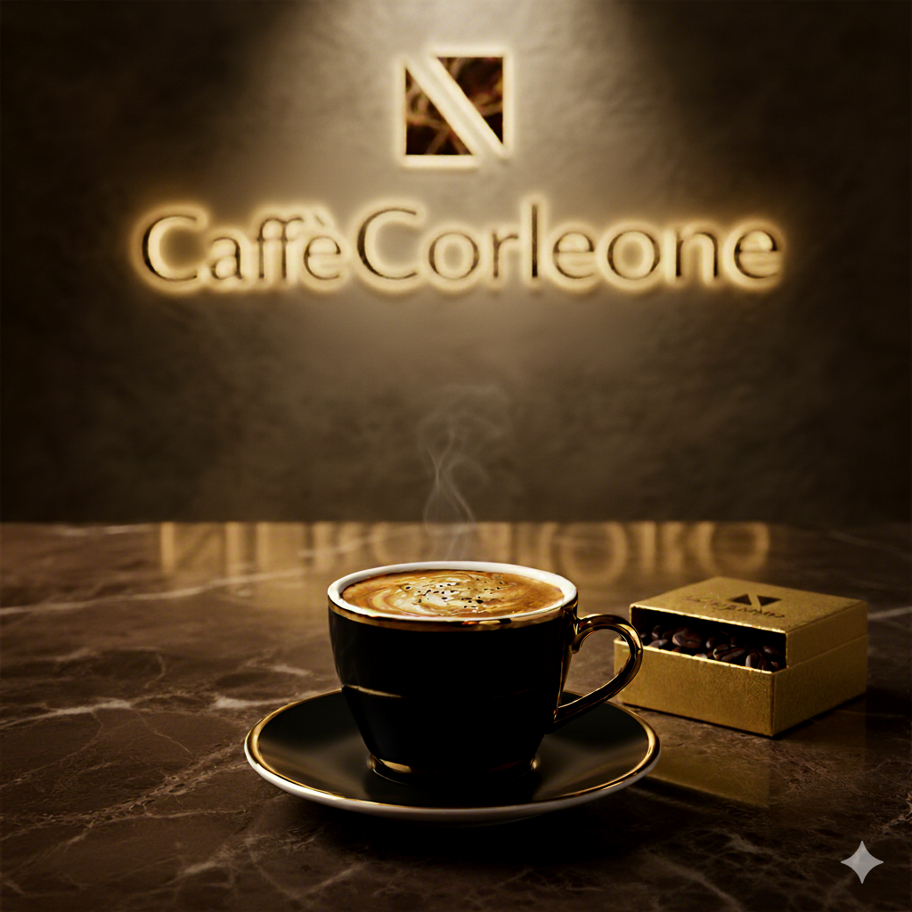 Xícara de café expresso Caffè Corleone